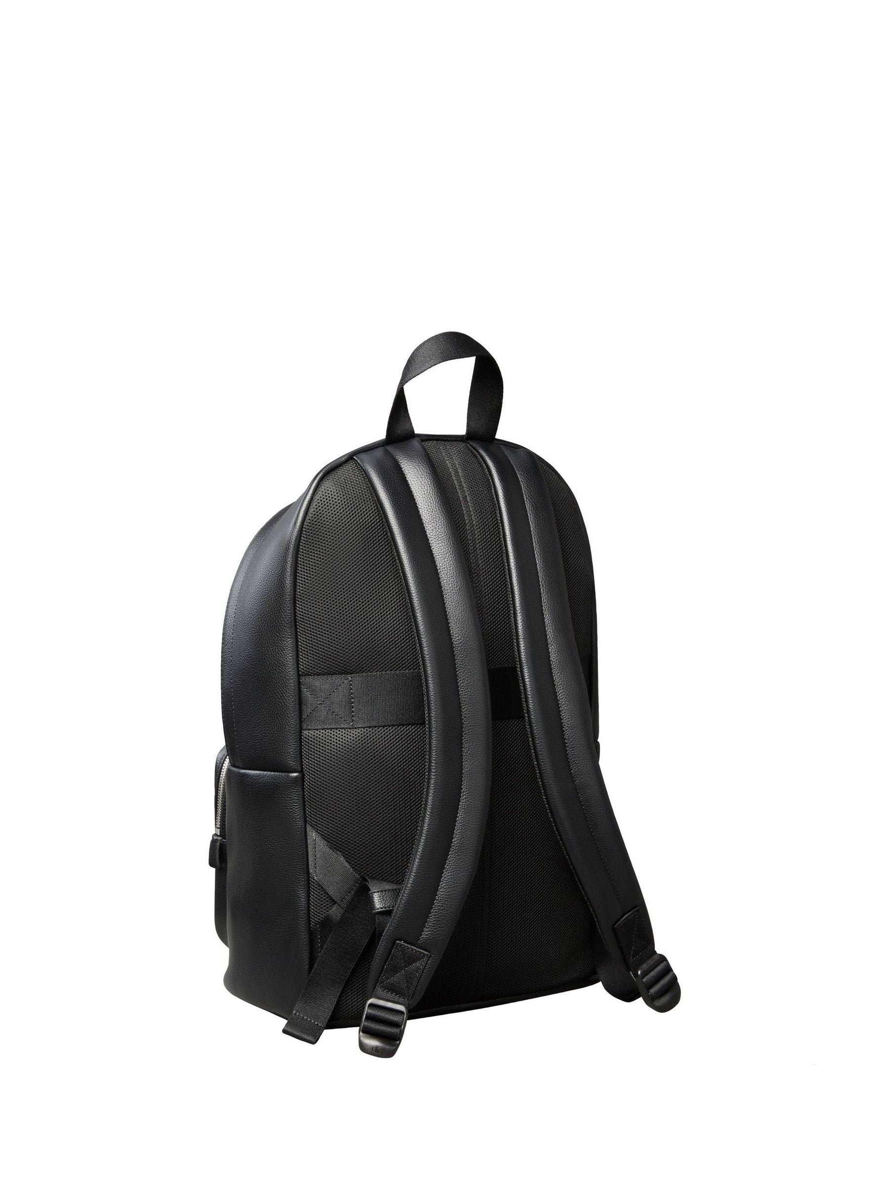 Calvin Klein black micro pebble round backpack - British product