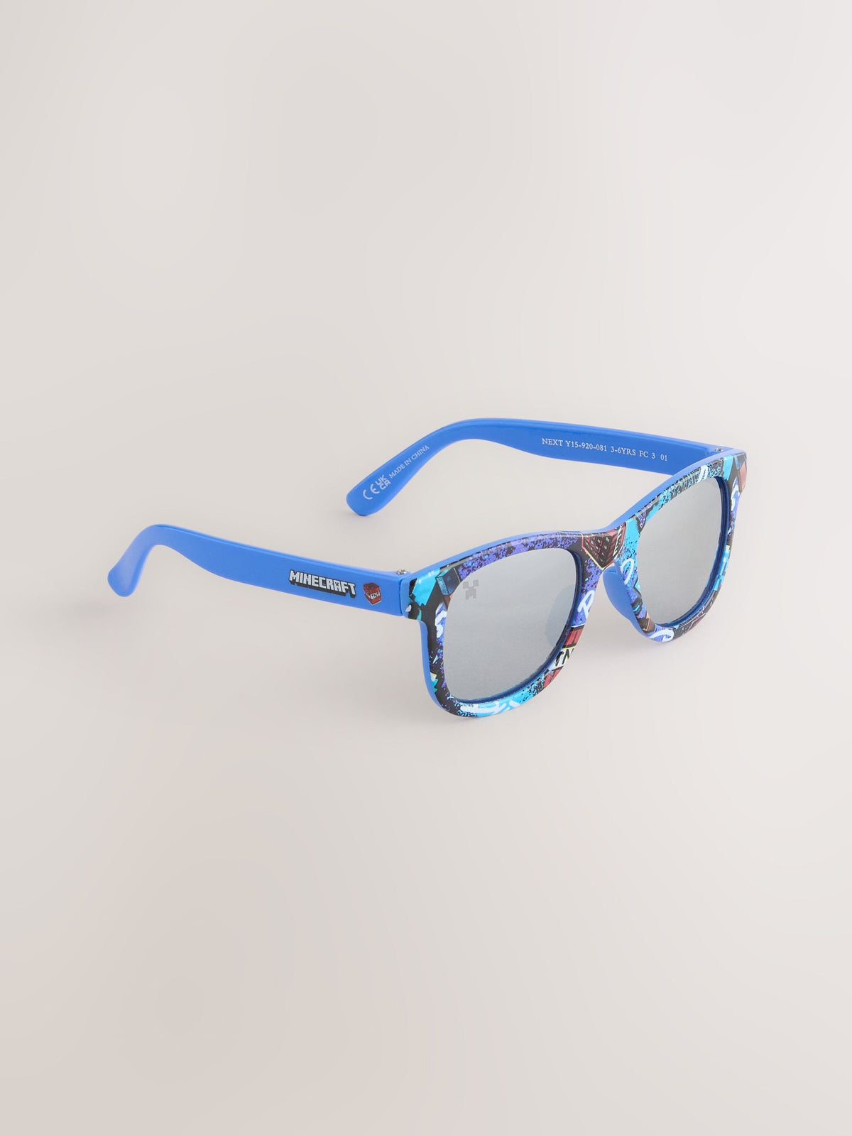 Minecraft blue kids sunglasses, imported from the UK