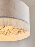 Barbuda ceiling lamp shade easy fit floral print 50cm, imported from the UK