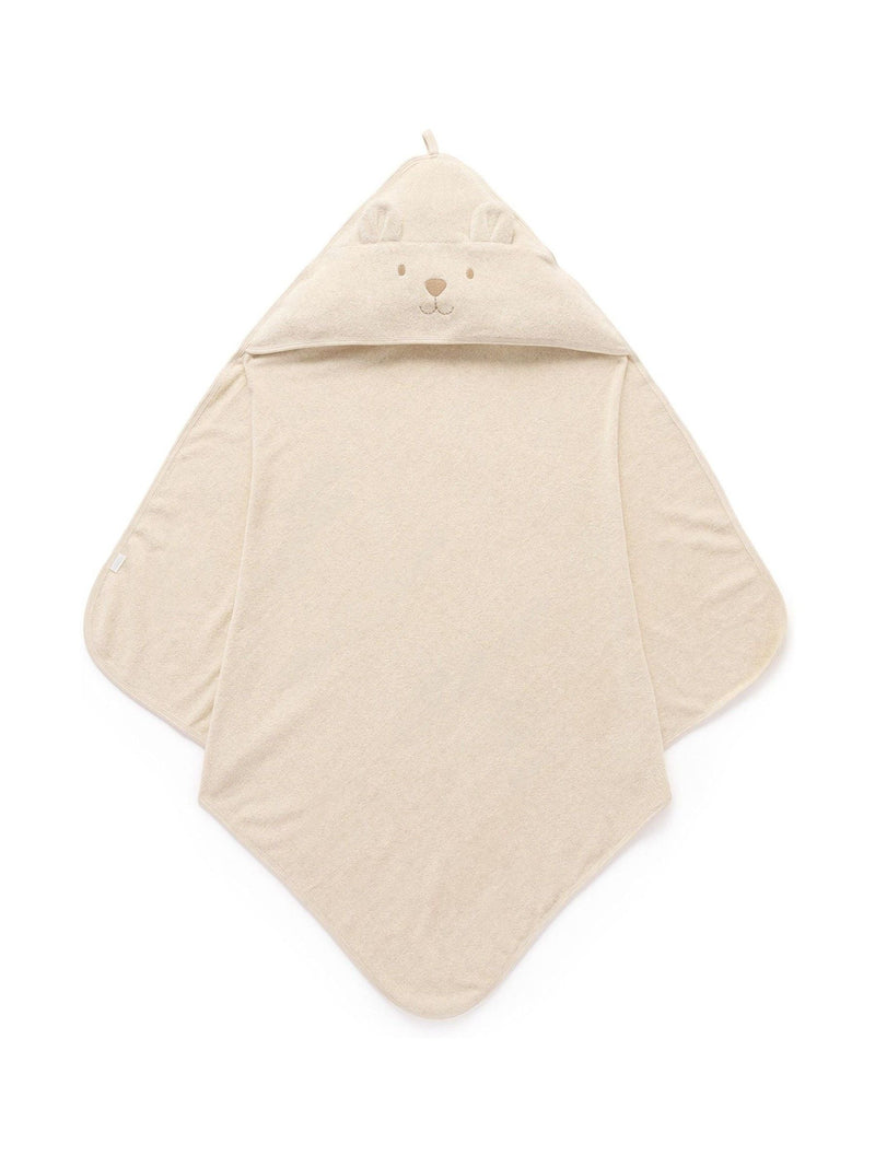Purebaby Natural Essential Bear Towel