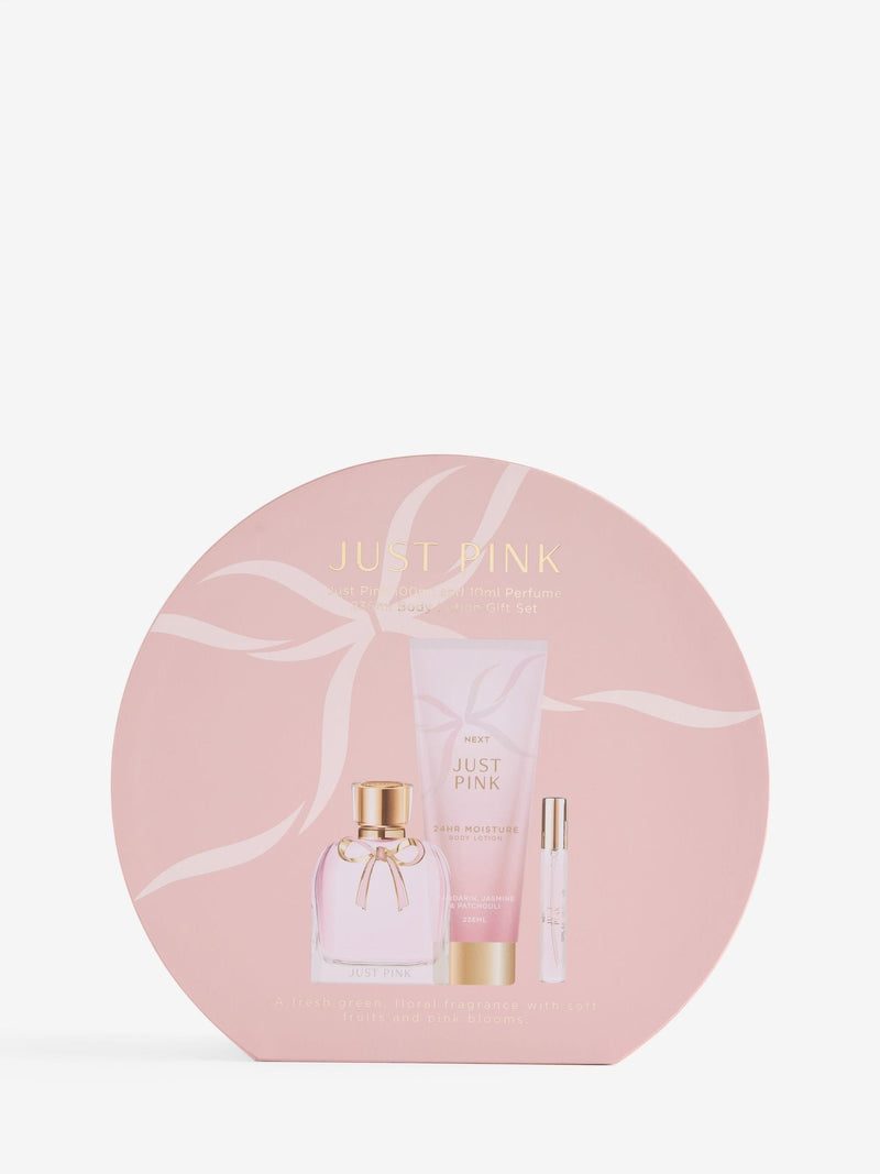 Just Pink perfume gift set 100ml and 30ml (British brand)