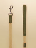 Joules khaki green pet lead, imported from the UK