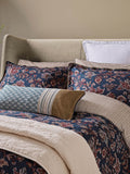 Bedeck of Belfast deep teal tan duvet set - British product