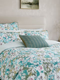 Bedeck of Belfast Blue Green Azmi duvet set - British product