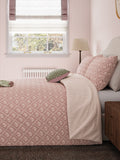 Helena Springfield Pink Meadow Posy 100% Cotton Duvet Set
