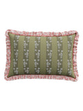 Sanderson Coral Chestnut Tree cushion 60x40cm (British brand)