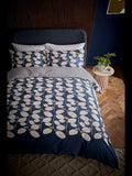 Helena Springfield Navy Althea 100% Cotton Duvet Set