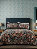 Morris & Co Olive Rose duvet set, imported from the UK