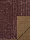 Bedeck of Belfast vintage floral quilted throw, imported from the UK