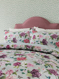 Sanderson Vinyard Rose Summer Peony duvet cover set (British brand)