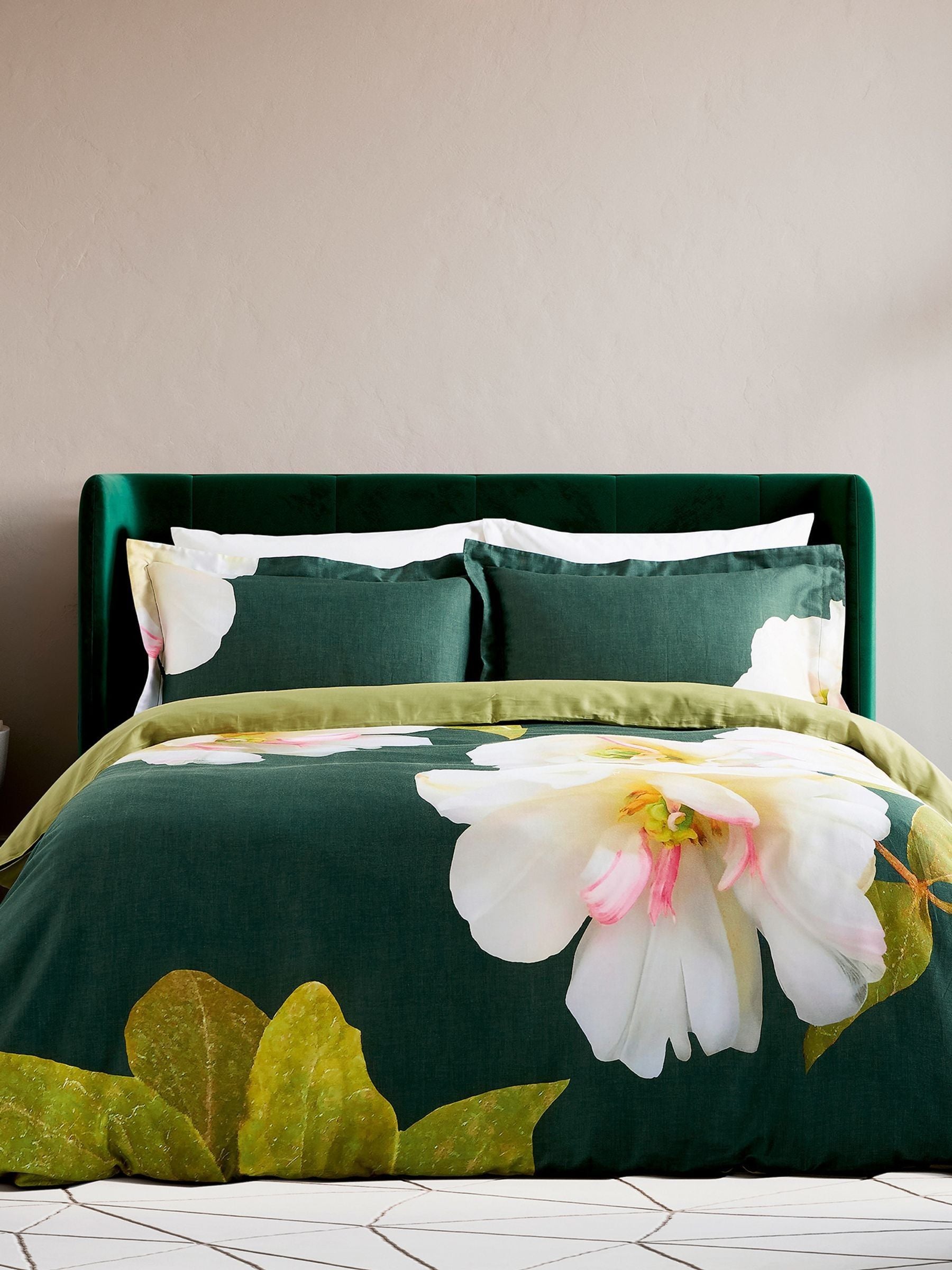 Ted Baker Forest Gardenia Super King duvet cover set (British brand)