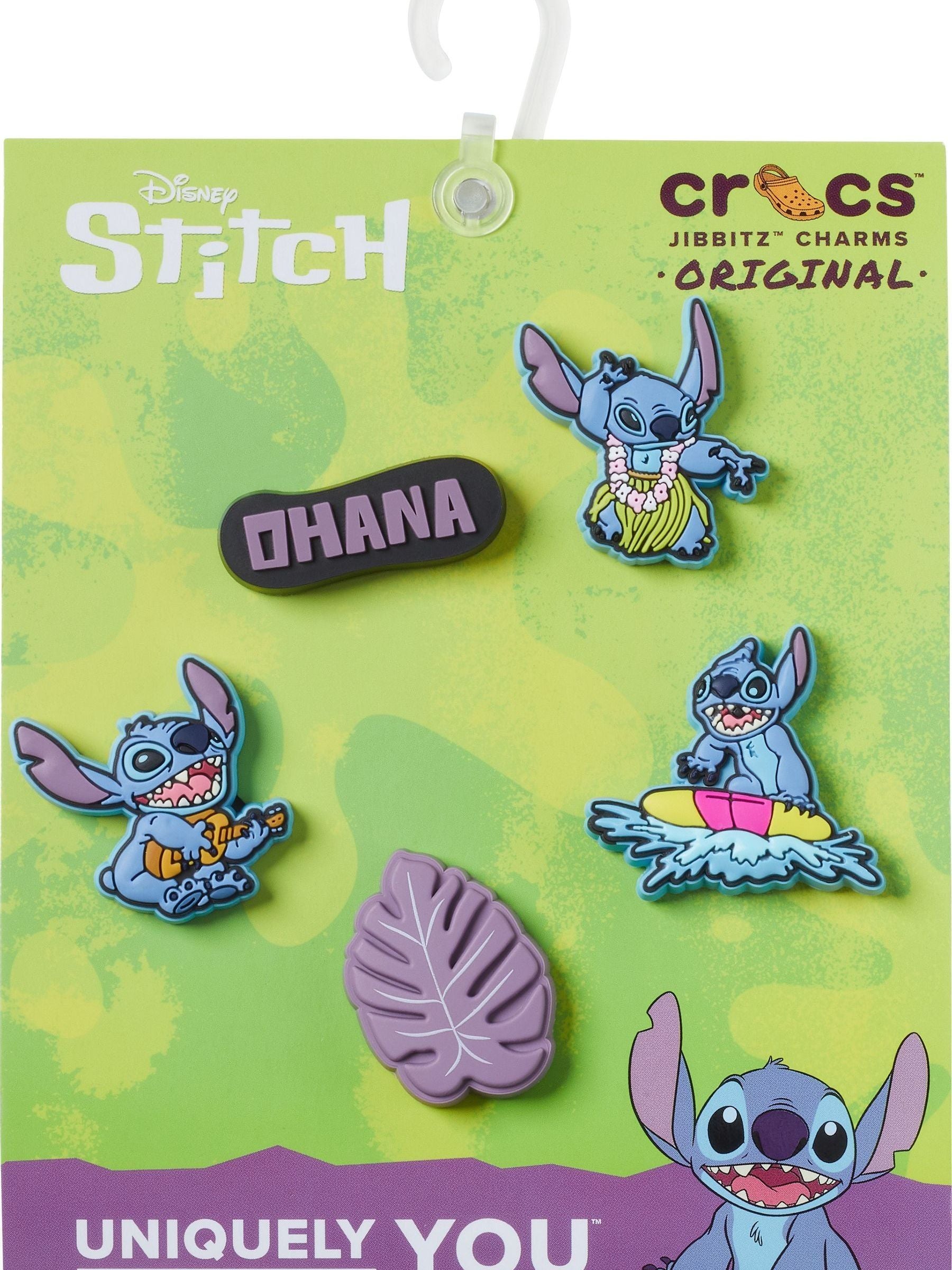 Crocs Lilo & Stitch Jibbitz 5 pack - British product