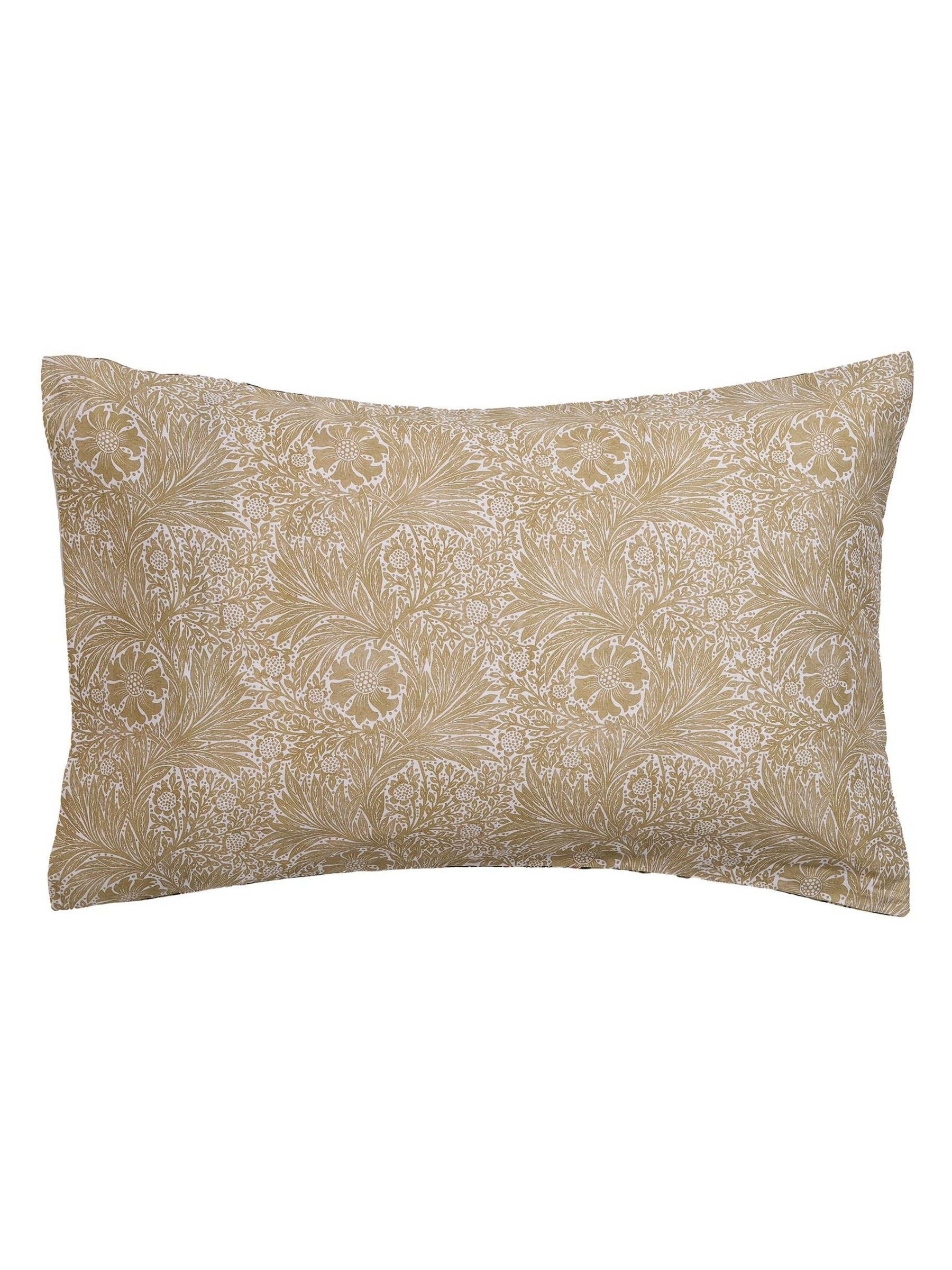 William Morris Strawberry Thief pillowcases nettle green - British product