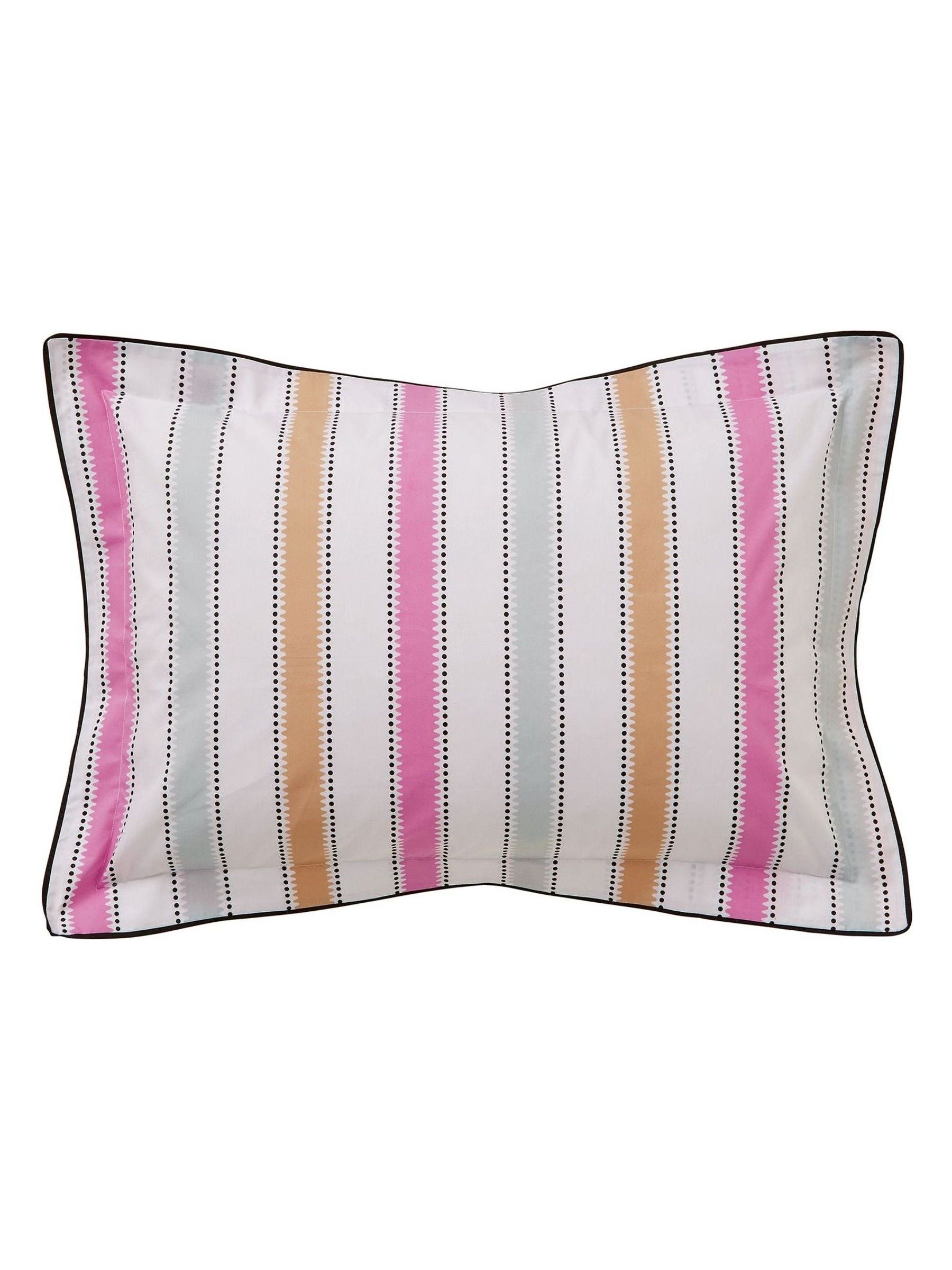 Yvonne Ellen Multi Wobble Stripe duvet cover set (British brand)