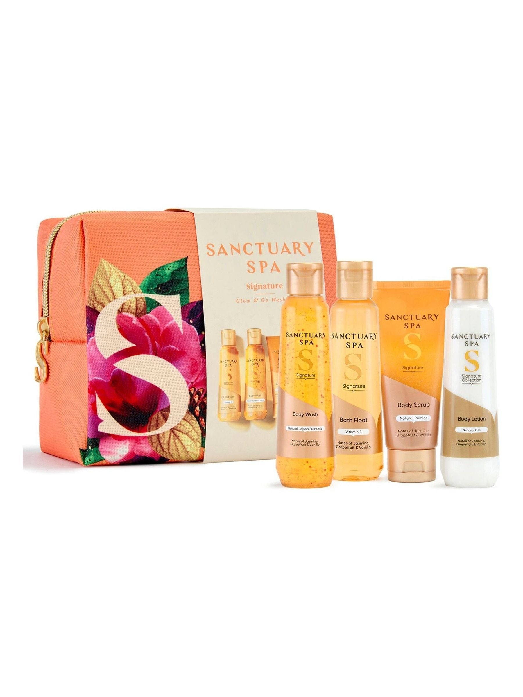 Sanctuary Spa Signature Glow & Go Wash Bag Gift Set (Worth £16.50)