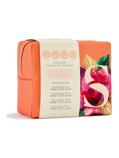 Next Sanctuary Spa Signature Glow & Go Wash Bag Gift Set (Worth £16.50)- Buy online at McGrocer