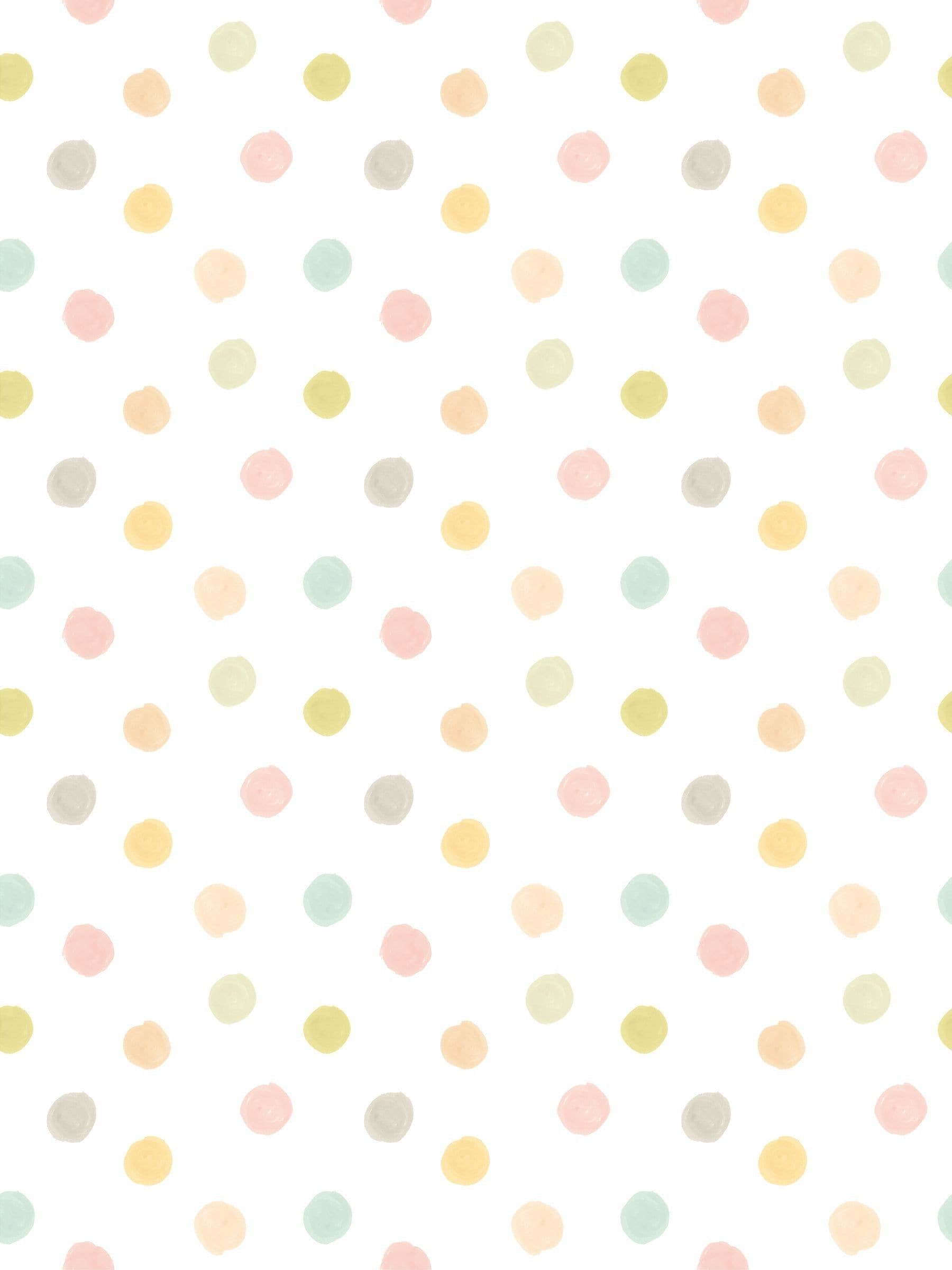 Hoopla Walls Dotty wallpaper 10m roll (British brand)