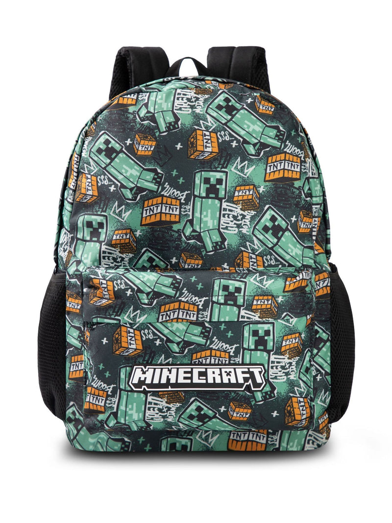 Vanilla Underground multicoloured Minecraft backpack (British brand)