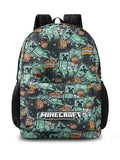 Vanilla Underground multicoloured Minecraft backpack (British brand)