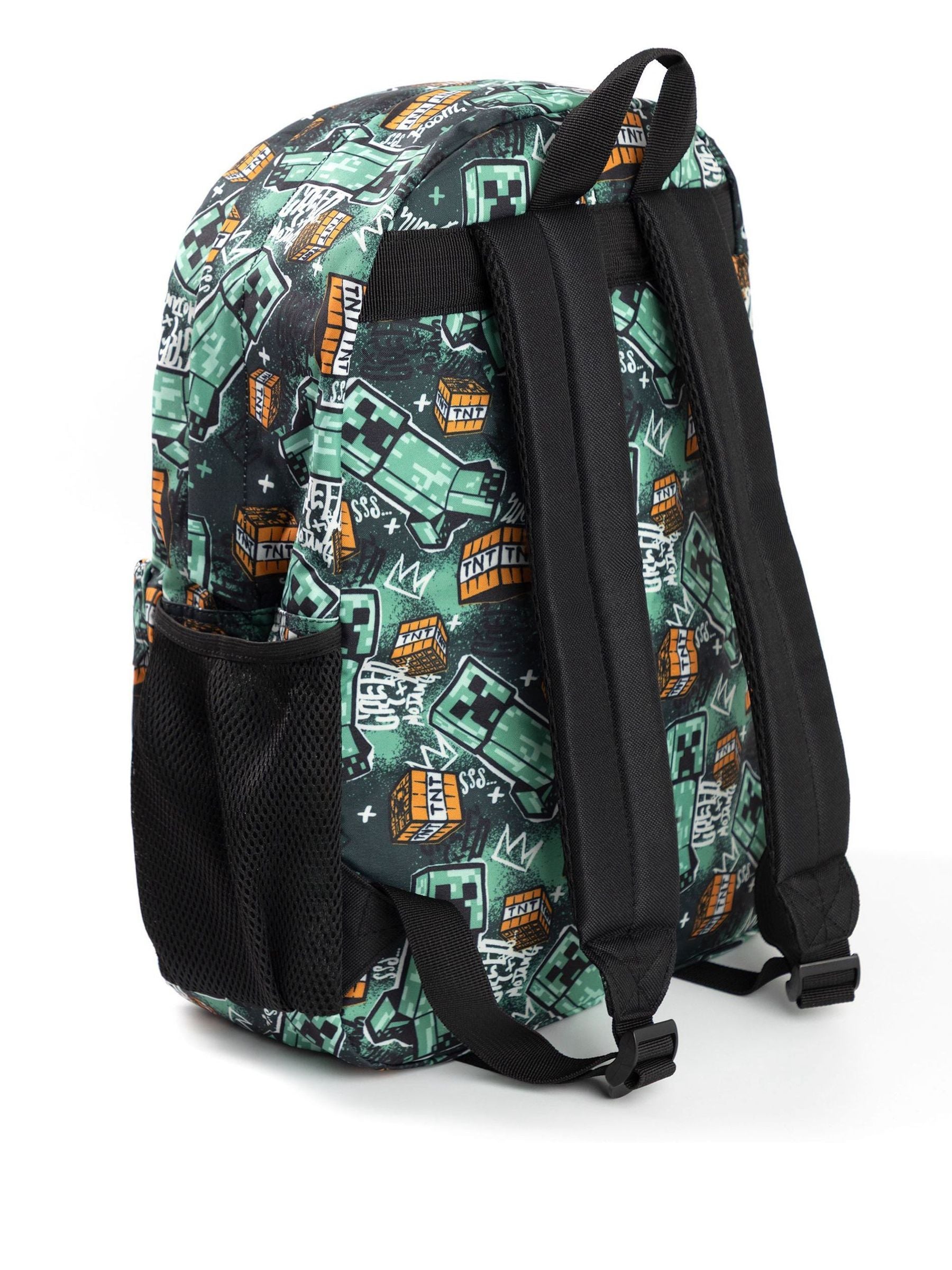 Vanilla Underground multicoloured Minecraft backpack (British brand)