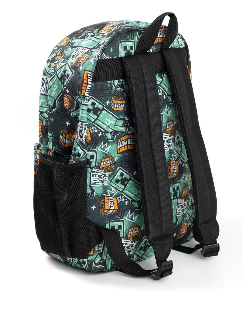 Vanilla Underground multicoloured Minecraft backpack (British brand)