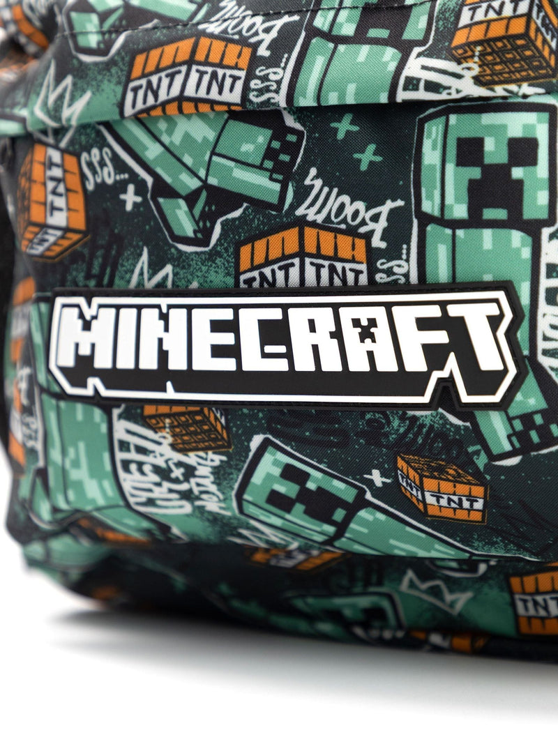 Vanilla Underground multicoloured Minecraft backpack (British brand)