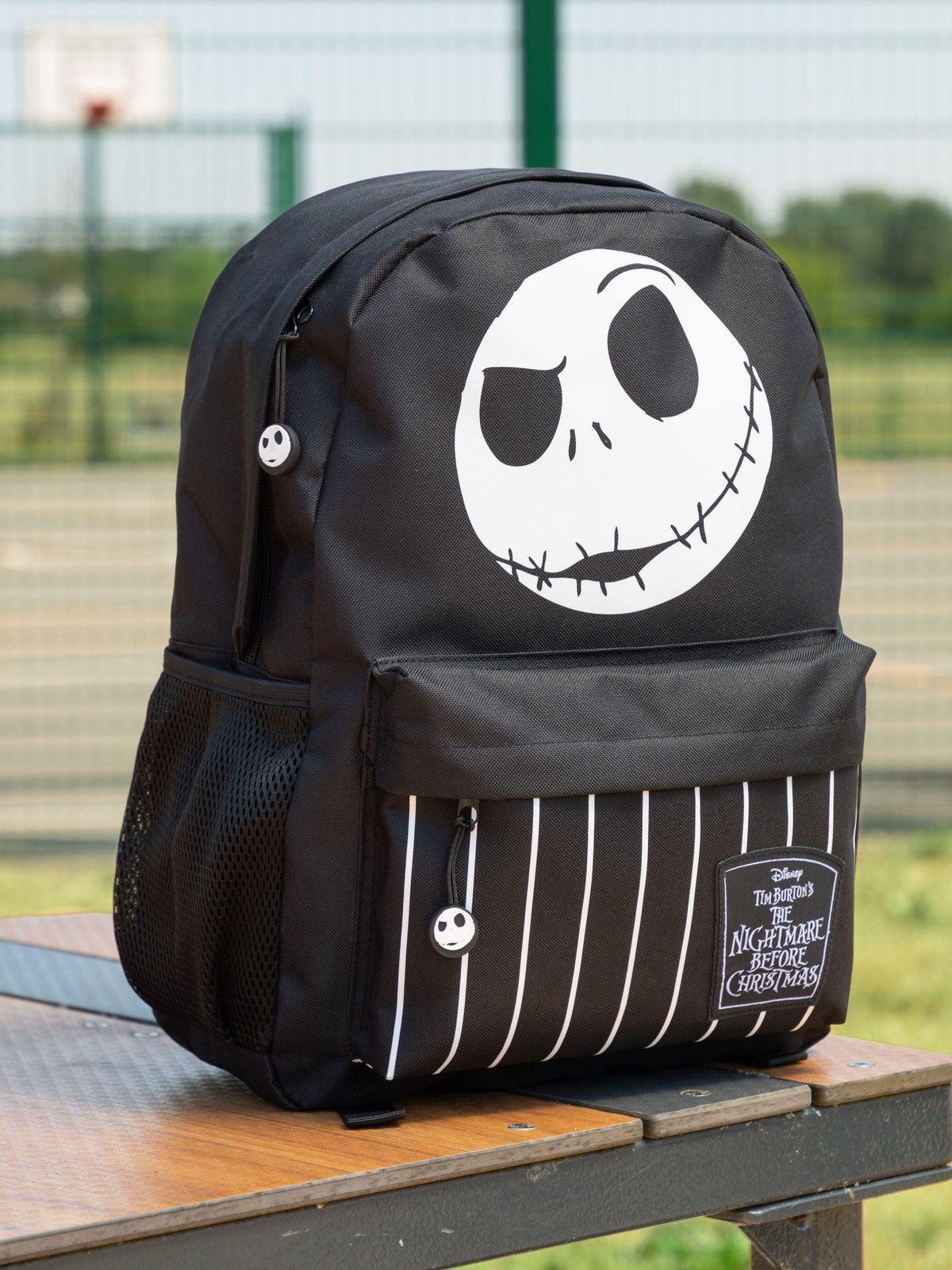 Vanilla Underground Disney Nightmare Before Christmas black backpack, imported from the UK