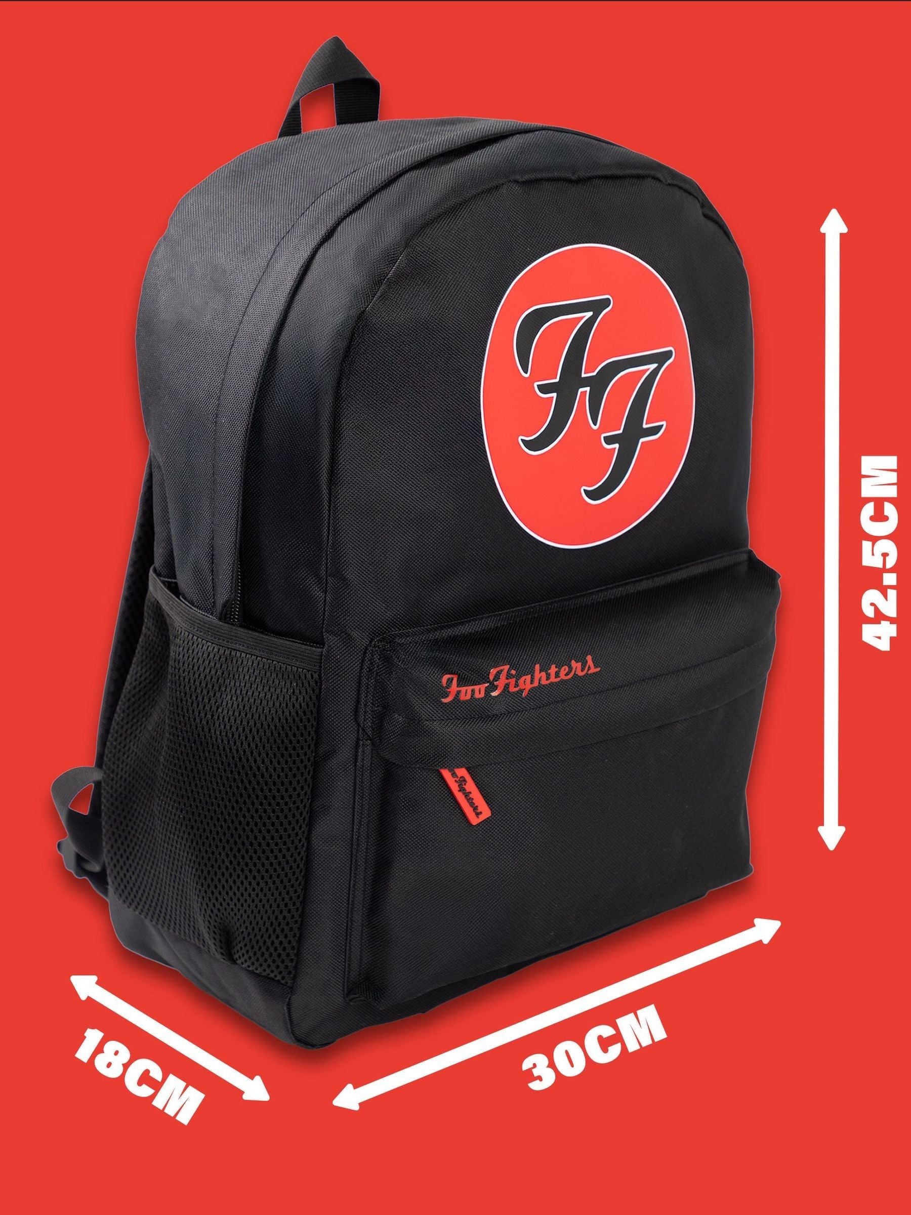 Vanilla Underground Foo Fighters black backpack, UK version