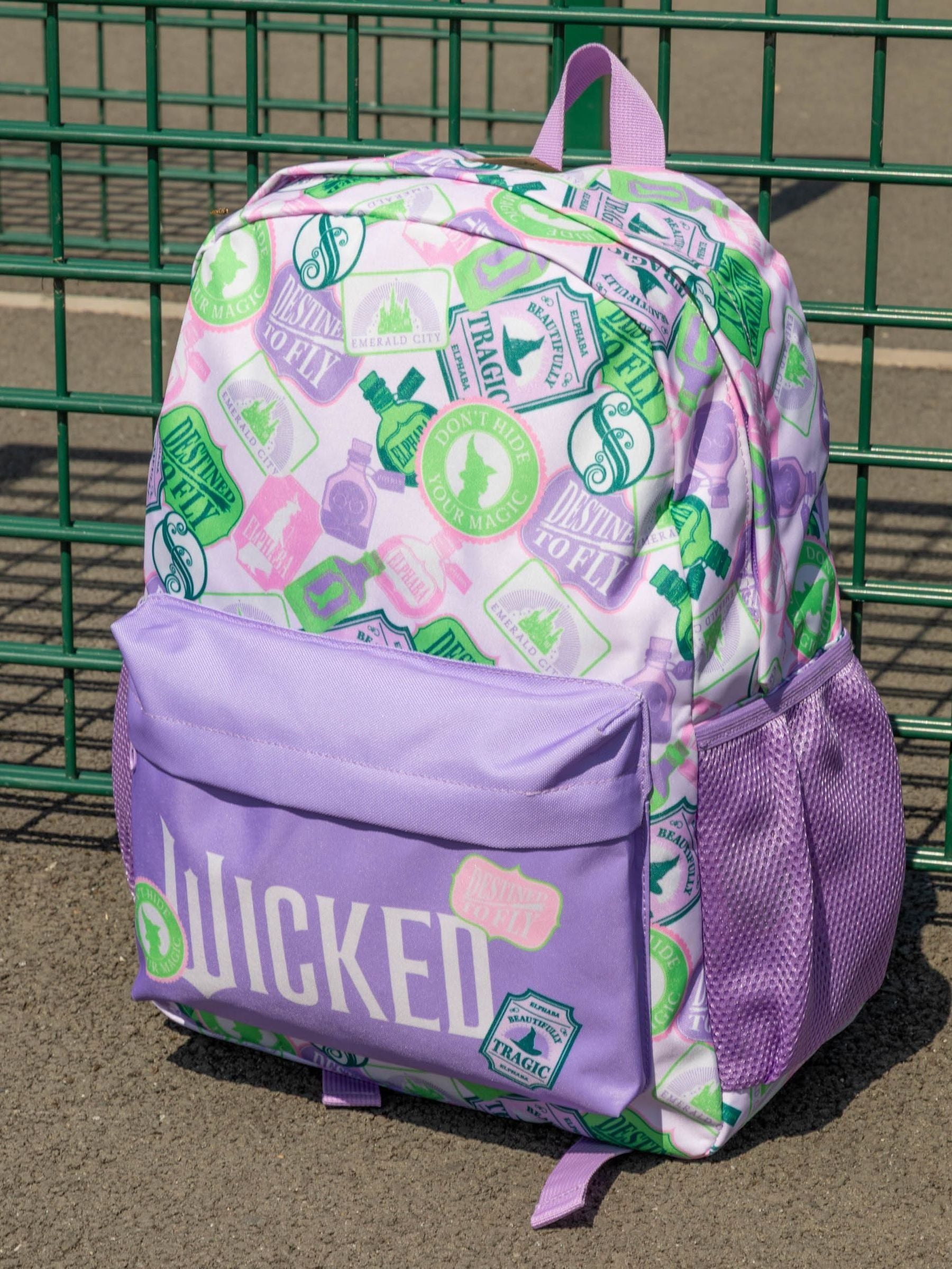 Vanilla Underground purple wicked backpack - British product