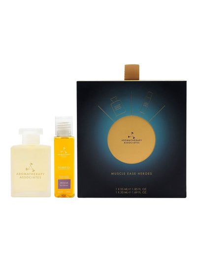 Aromatherapy Associates Muscle Ease Heroes Gavesett (Verdt £72)