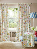 Bluebellgray Isolation Garden pencil pleat curtains 229x183cm - British product