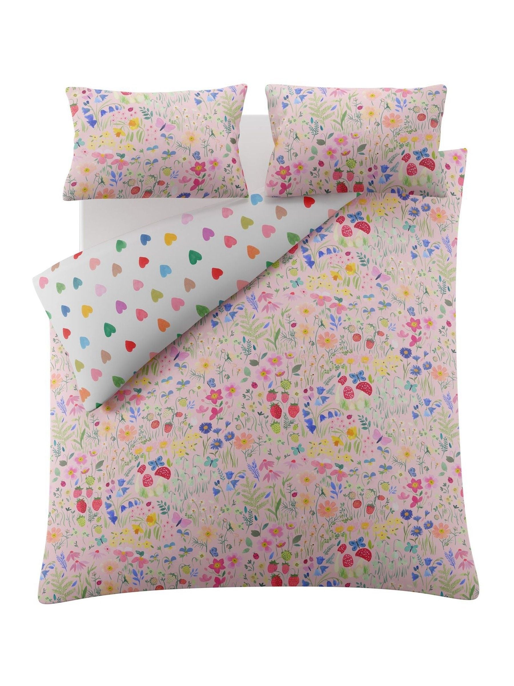 Wee Blue Bell Secret Garden duvet cover set (British brand)