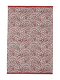 William Morris Larkspur brick orange hand towel (British brand)