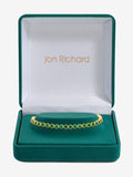 Gold Plated Emerald Cubic Zirconia Tennis Bracelet with Lobster Clasp - 8 Inch Chain