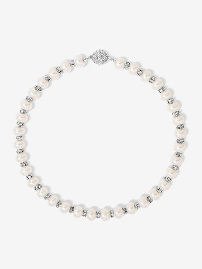 Next Jon Richard Gold Tone Knotted 8mm Pearl Rope Necklace Fashion Necklace 910mm- Buy online at McGrocer