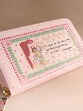 Cath Kidston Pink Paddington Blossom continental wallet, UK version