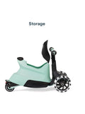 smarTrike Xtend Ride-On Plus scooter soft green, imported from the UK