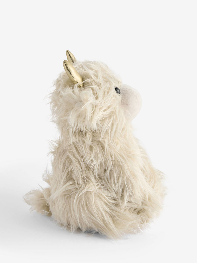 Chic Hamish Highland Cow doorstop, imported from the UK
