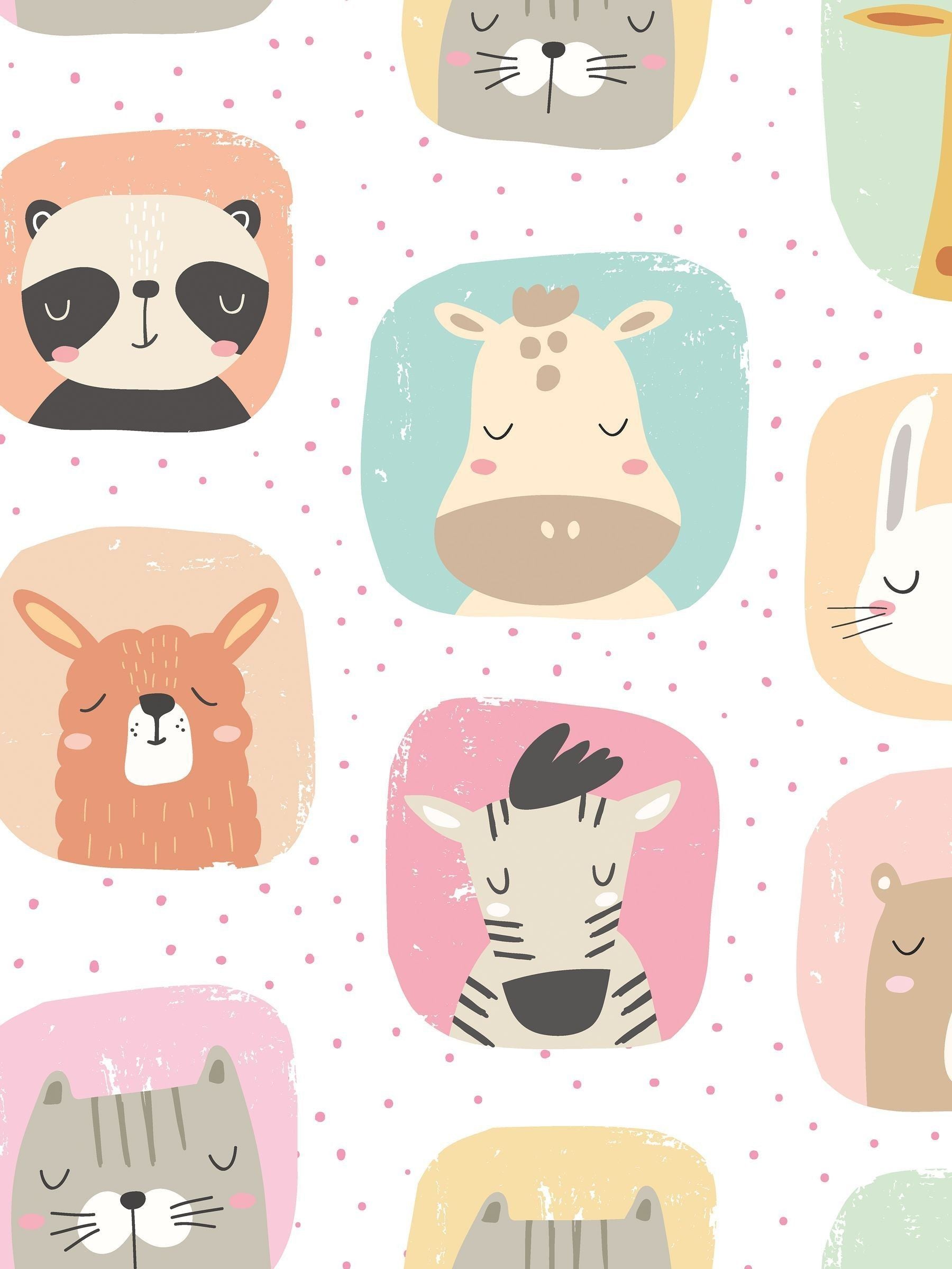 Hoopla Walls Sugar Almond Picture Perfect A4 Wallpaper Sample