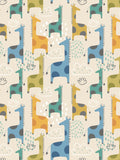 Hoopla Walls Denim Mix Graffiti Friends A4 Wallpaper Sample