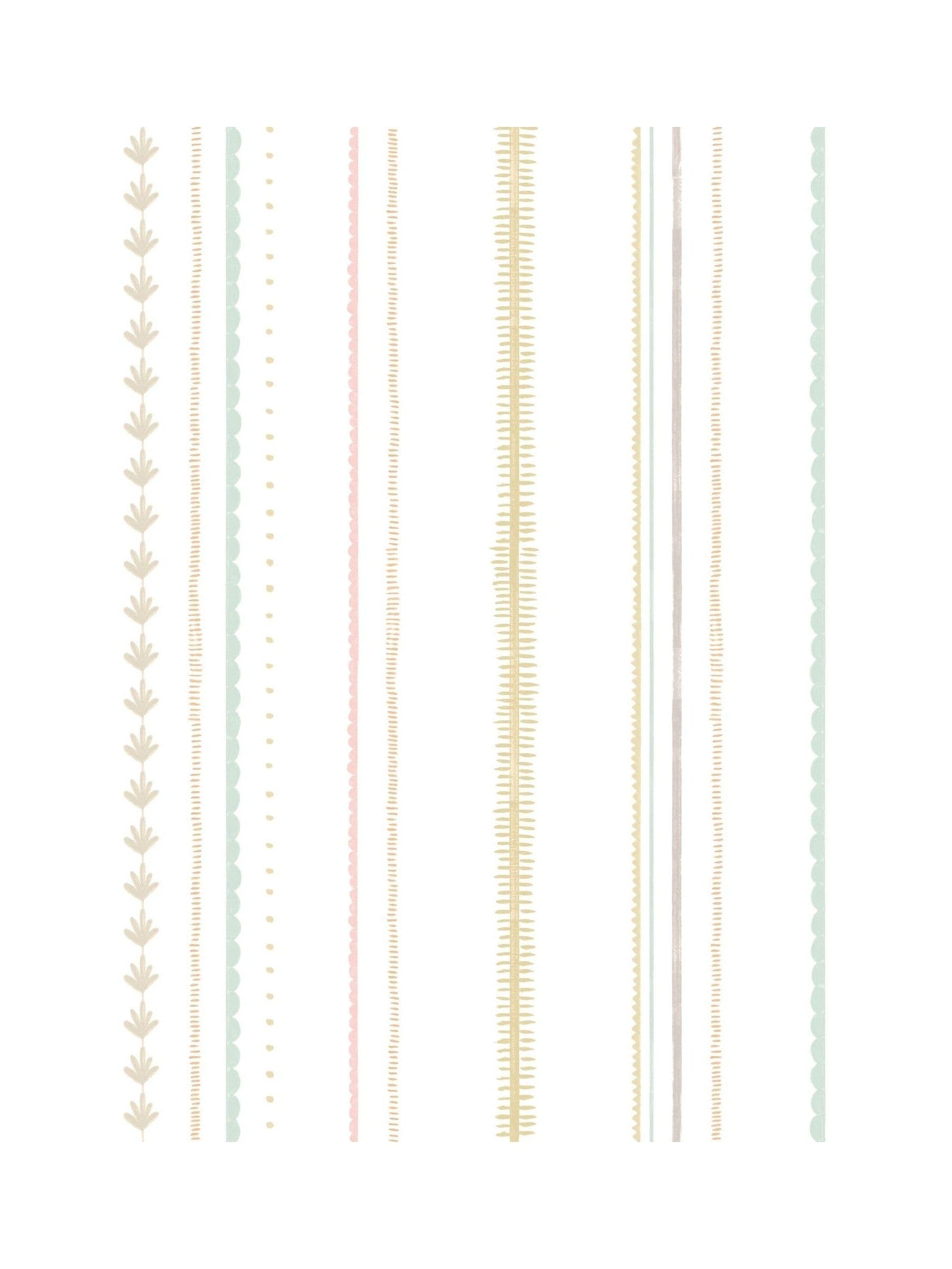 Hoopla Walls Stripey wallpaper sample A4 - British product