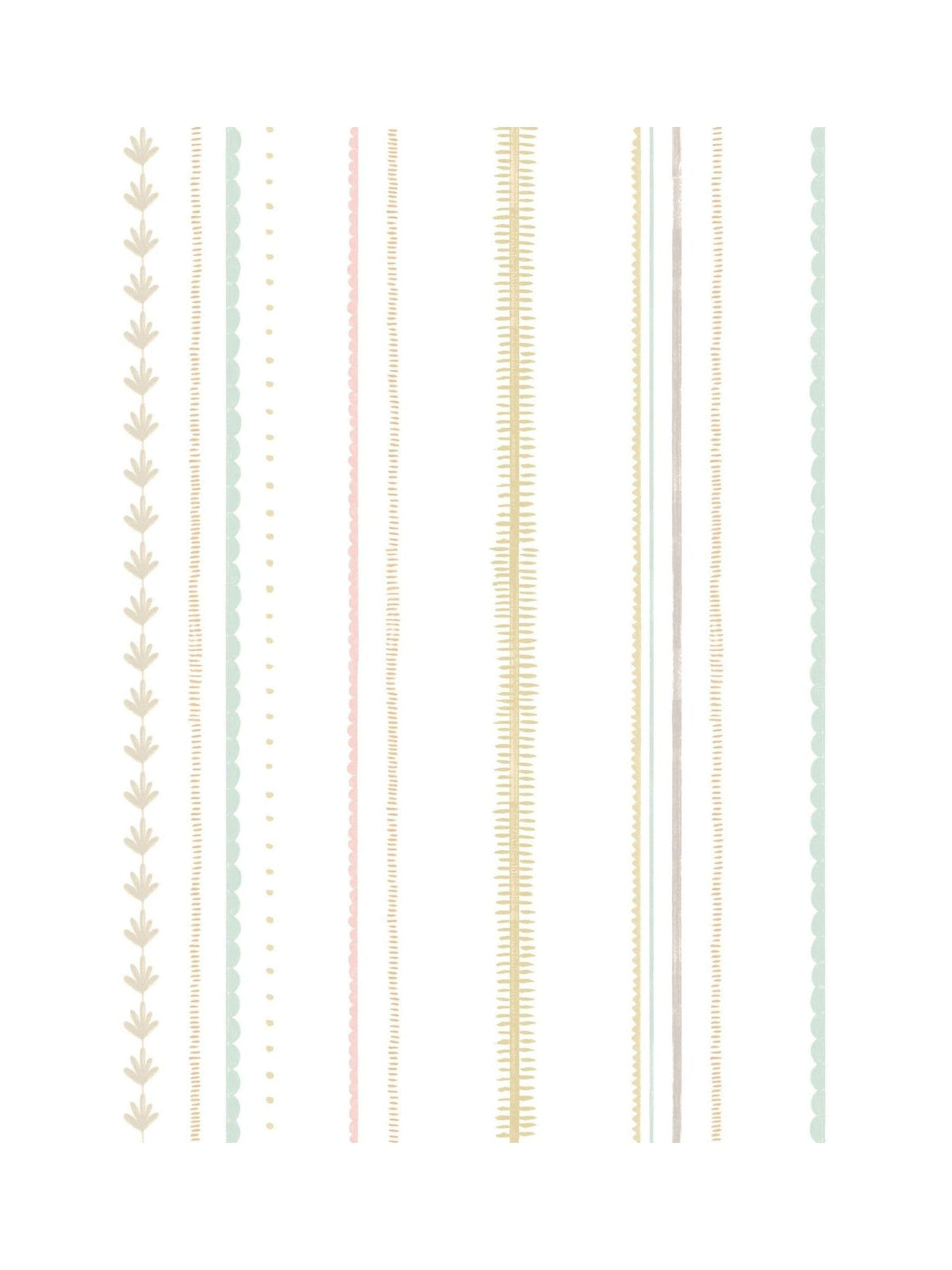 Hoopla Walls Stripey wallpaper sample A4 - British product