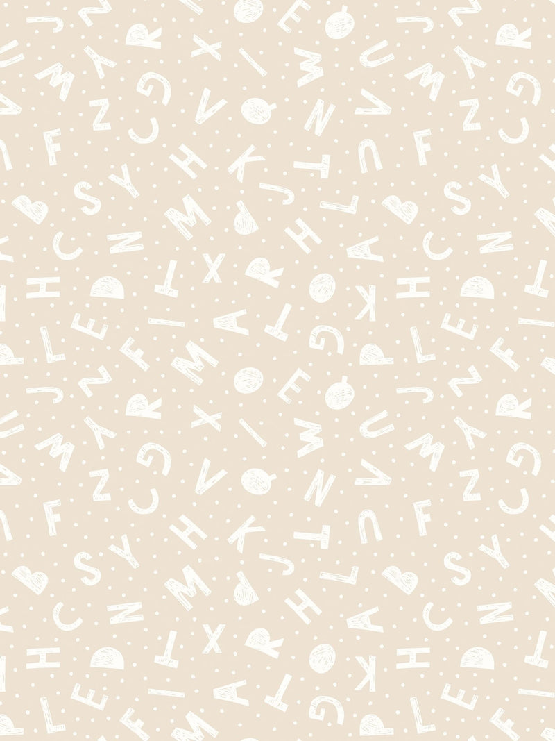 Hoopla Walls Alphabet Jumble A4 Wallpaper Sample