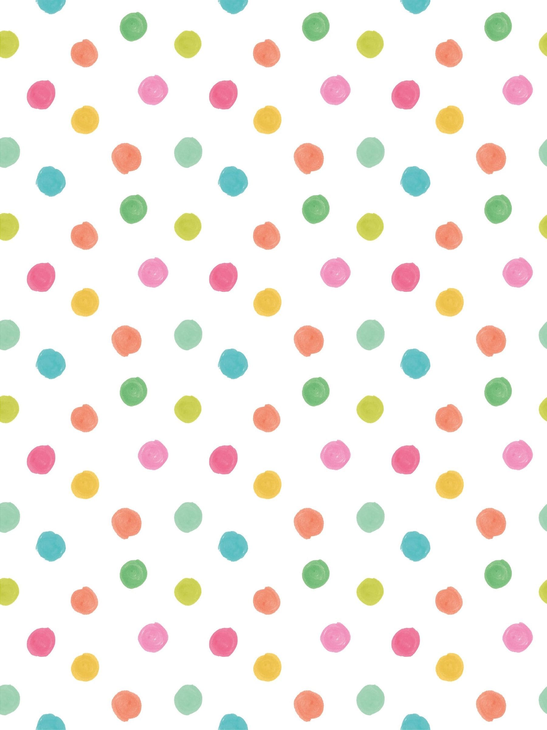 Hoopla Walls Juicy Fruit Dotty A4 Wallpaper Sample