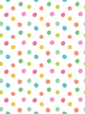 Hoopla Walls Juicy Fruit Dotty A4 Wallpaper Sample