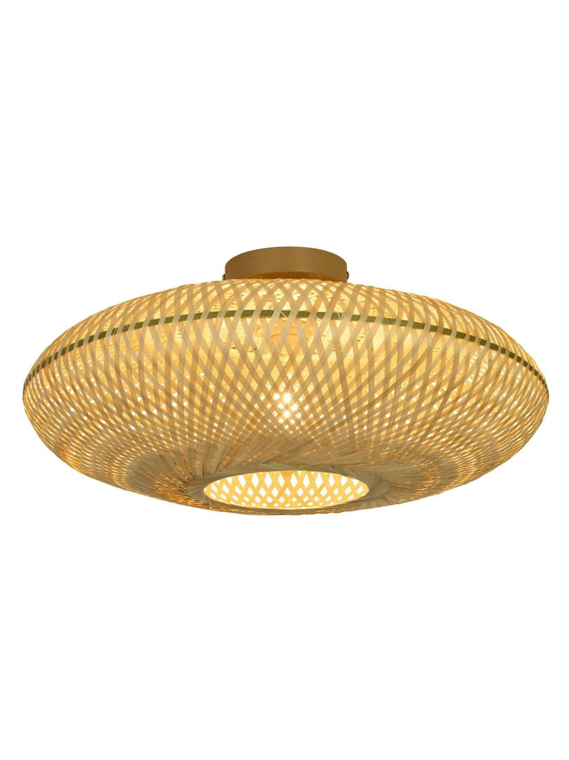 Searchlight Natural Terraweave flush ceiling light 50cm - British product