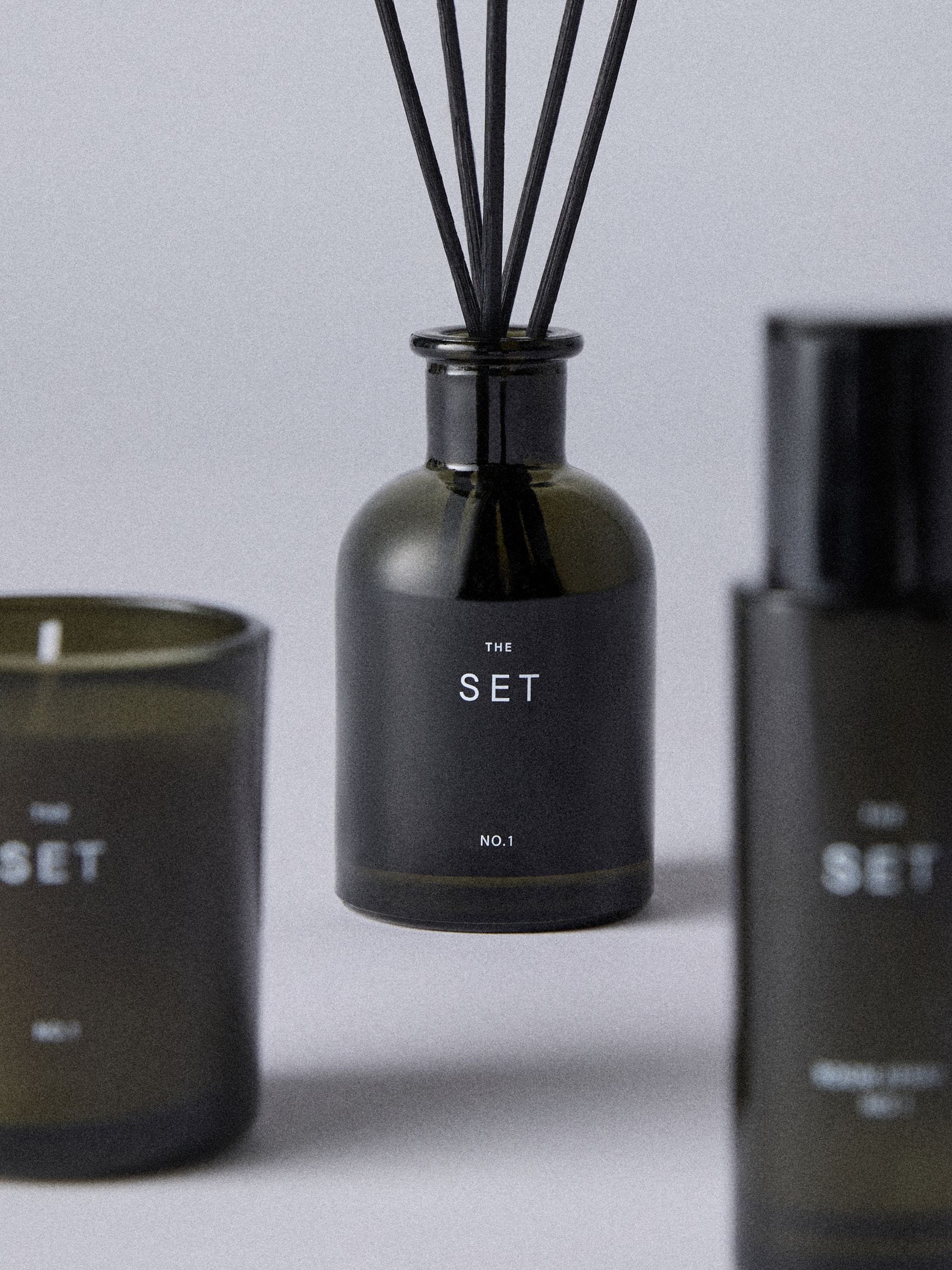 The Set ginger and lime home fragrance gift set, imported from the UK