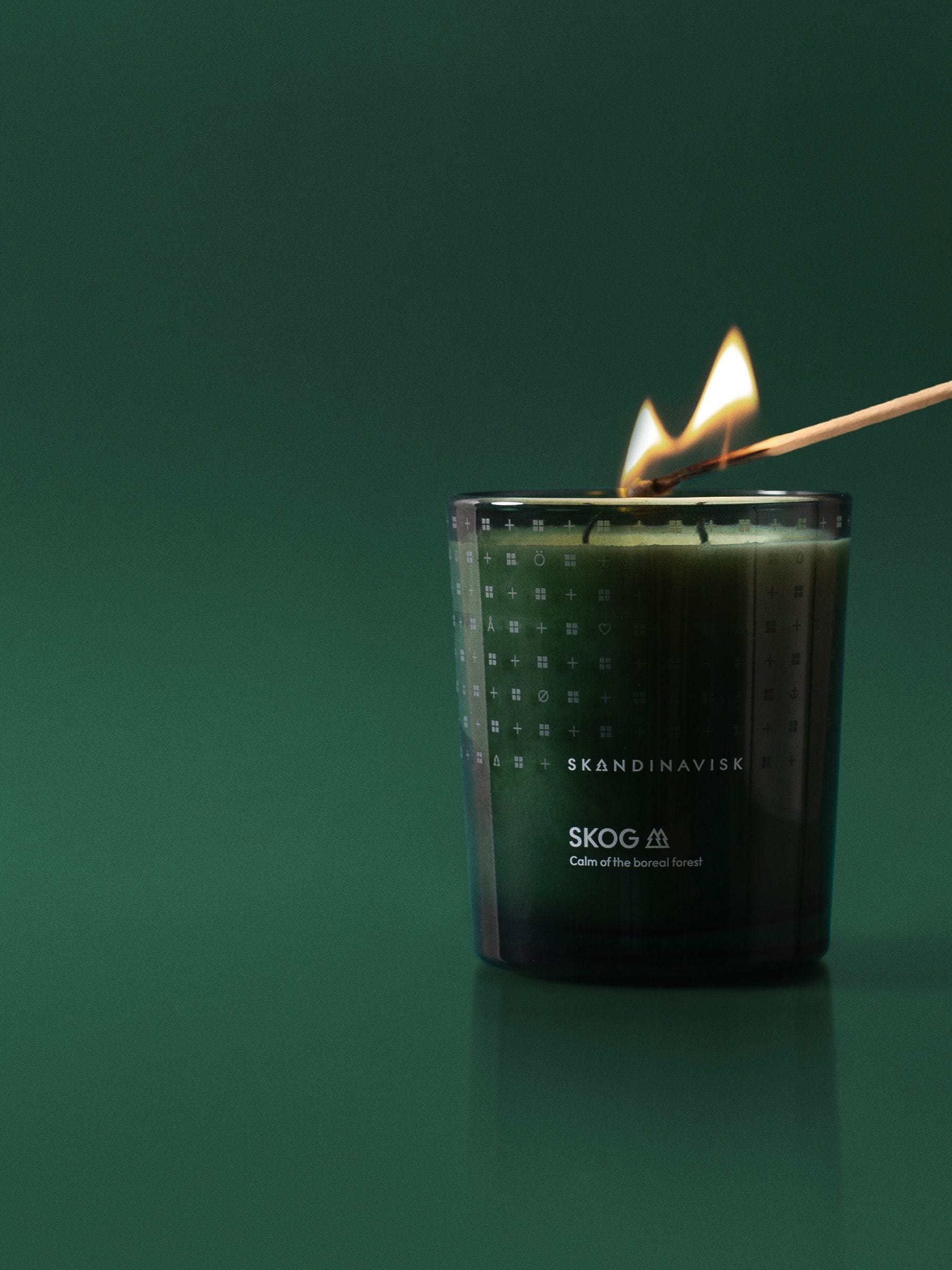 SKANDINAVISK Skog 2-wick scented candle 350g, UK version