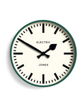 Jones Clocks Eden Green Tiger wall clock 30cm, UK version