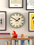 Jones Clocks Eden Green Tiger wall clock 30cm, UK version